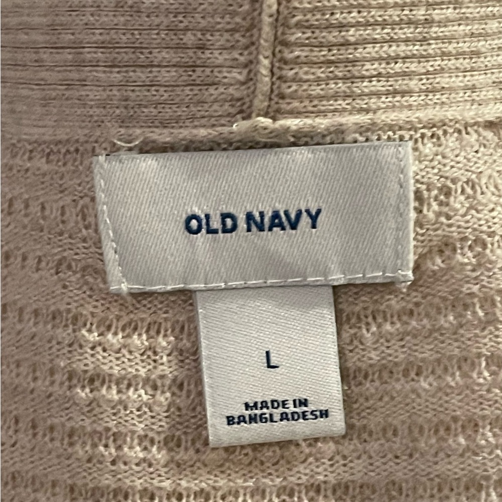 Ladies Sz L Old Navy Pointelle Sweater Lightweight and Versatile! - Picture 5 of 6